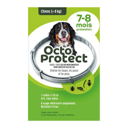 Collier antiparasitaire Octoprotect