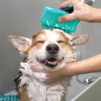 Brosse Massage avec Distributeur de Shampooing