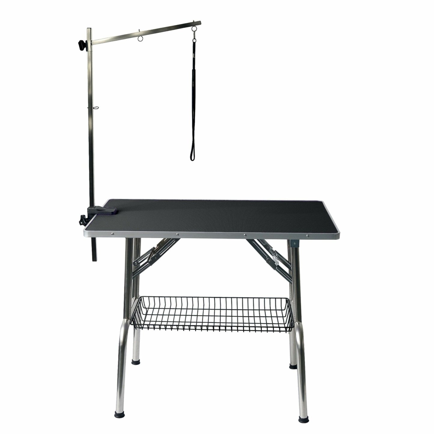 Table pliante à potence simple sans roulette