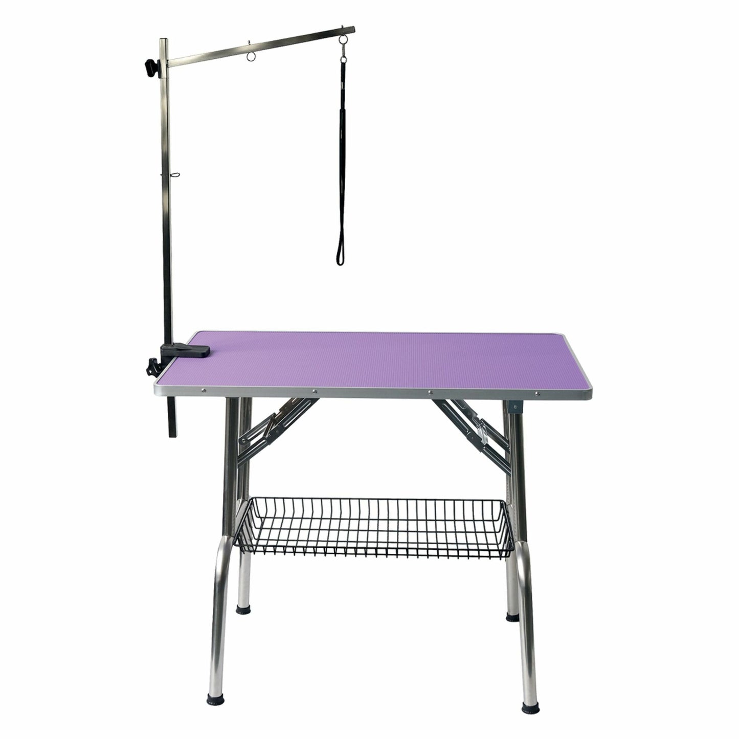 Table pliante à potence simple sans roulette