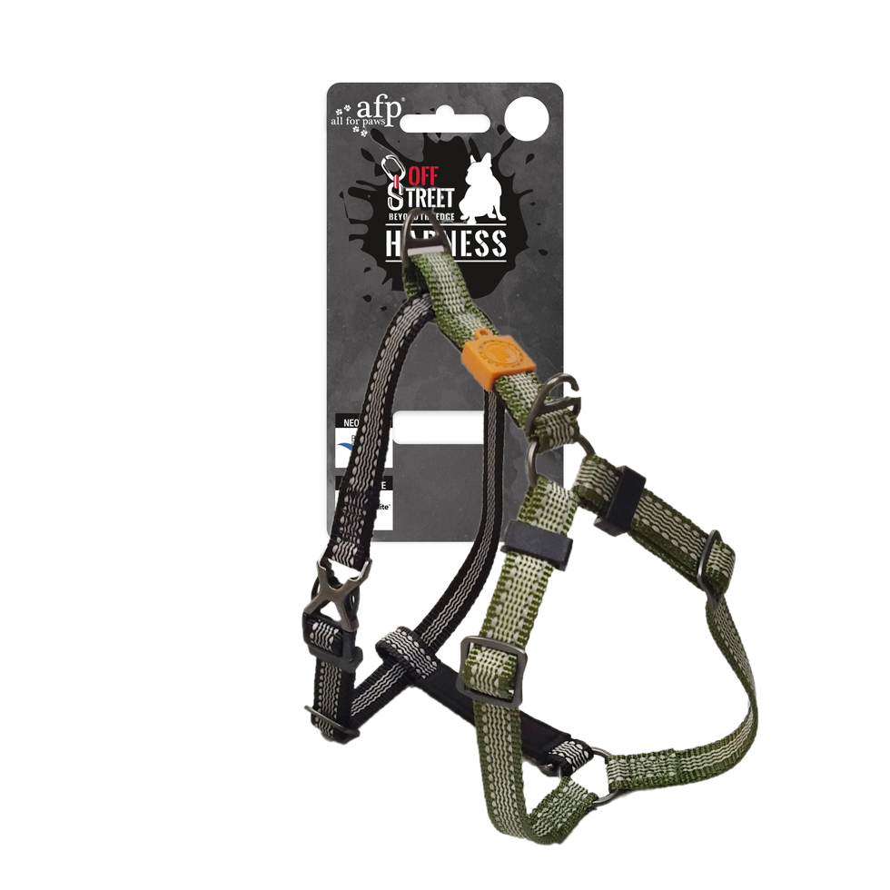 Harnais Anti-Traction Vert Olive - Taille XL