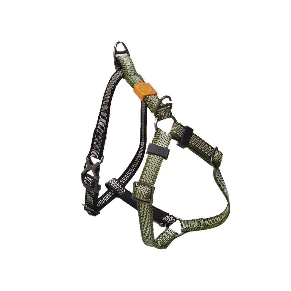 Harnais Anti-Traction Vert Olive - Taille XL