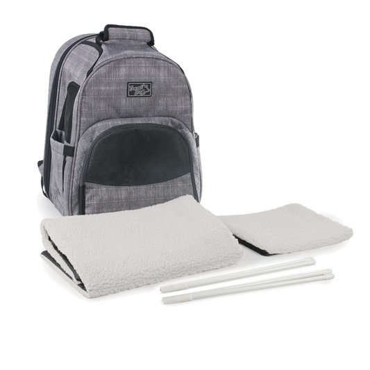 Sac à Dos Extensible pour Chien - 46x30x20 cm