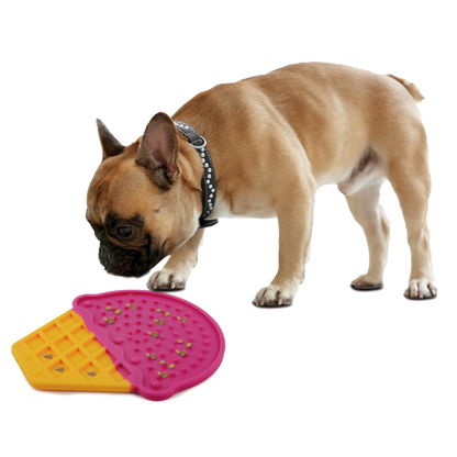Leckmatte Eis