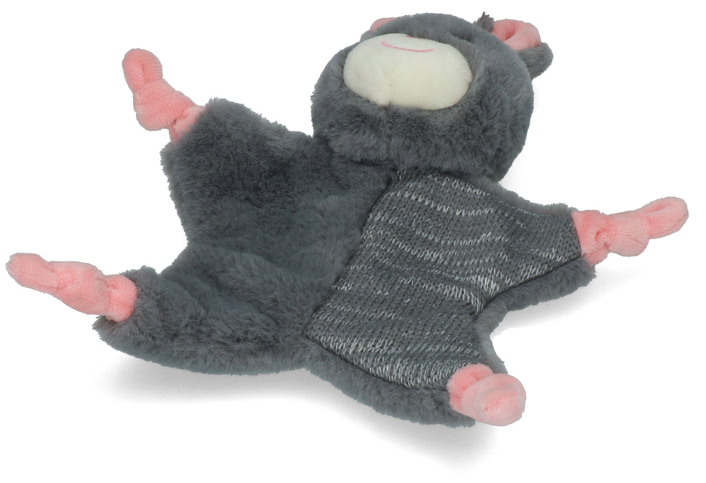 Doudou Lapin Nœud Craquant Lavande