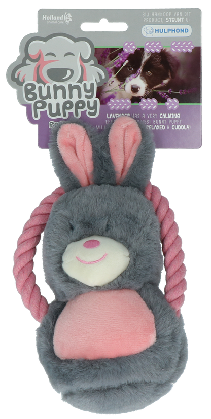 Doudou Lapin Balançoire Corde Lavande