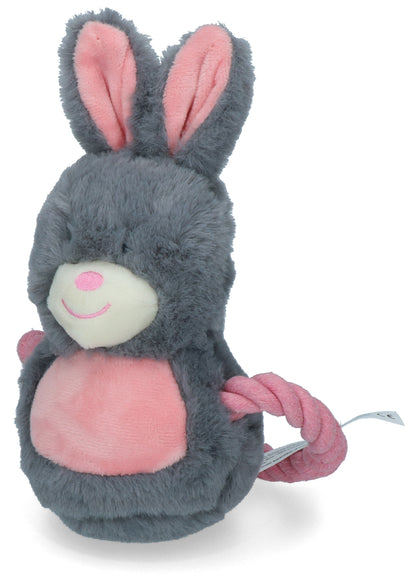 Doudou Lapin Balançoire Corde Lavande