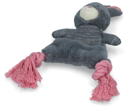 Doudou Lapin Corde Craquante