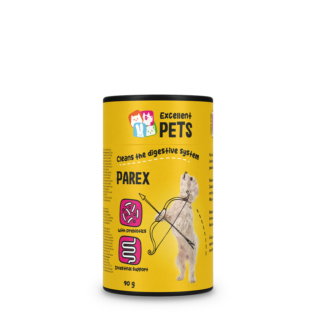 Dog Parex - Complément digestif en croquettes - 90 g