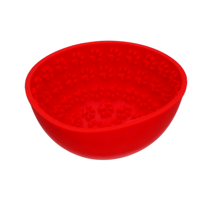 Gamelle Anti-Glouton Oscillante Rouge