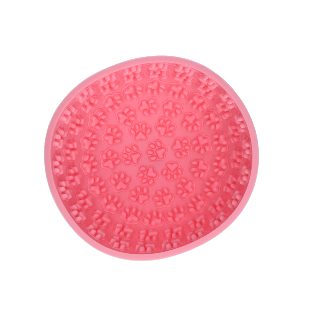 Gamelle Anti-Glouton Oscillante Rose