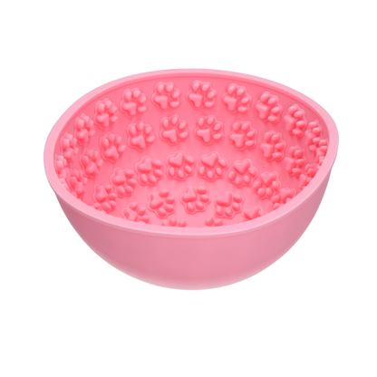 Gamelle Anti-Glouton Oscillante Rose