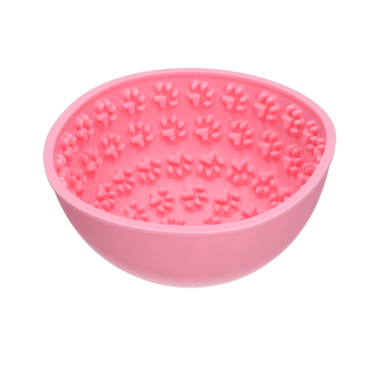 Gamelle Anti-Glouton Oscillante Rose