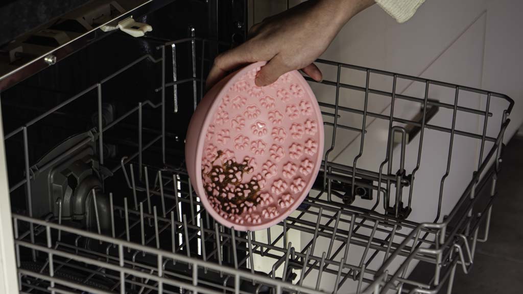 Gamelle Anti-Glouton Oscillante Rose