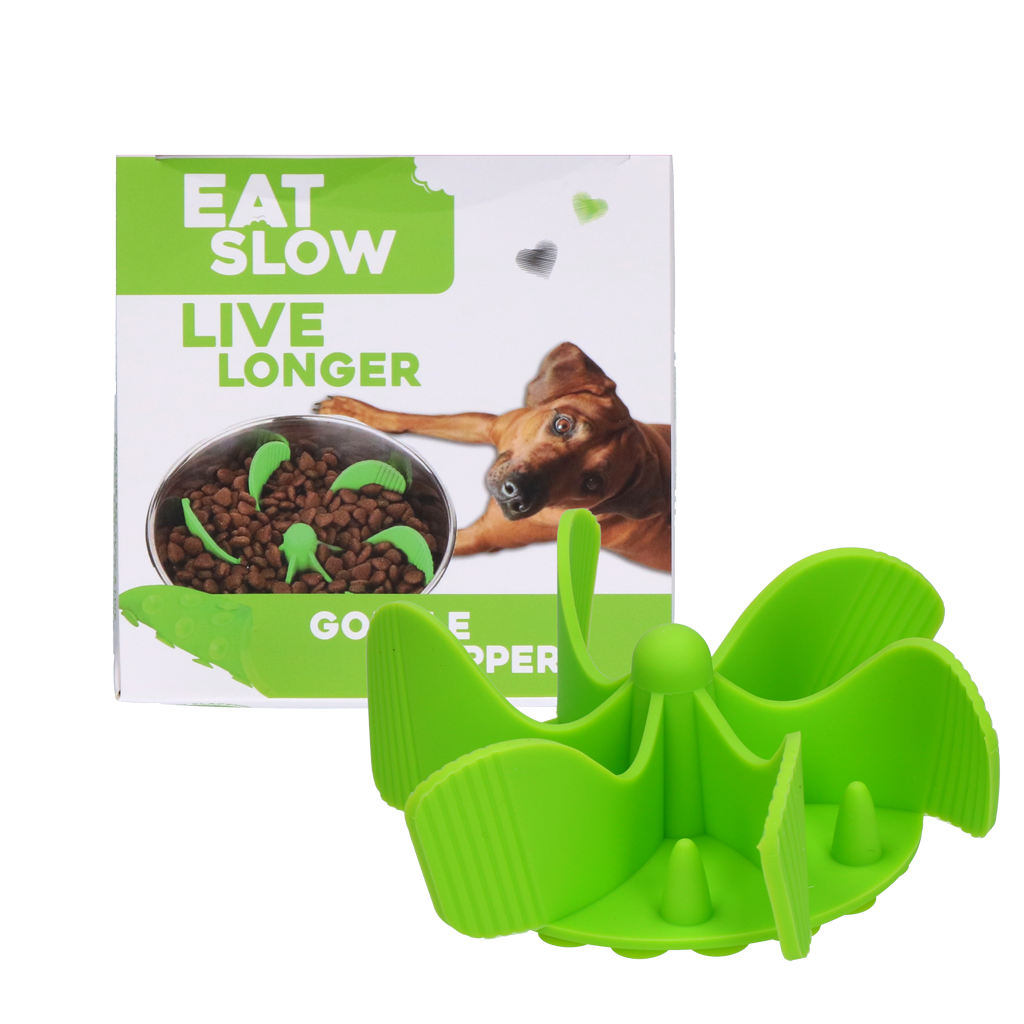 Gobble Stopper Anti-Glouton Vert - Taille M