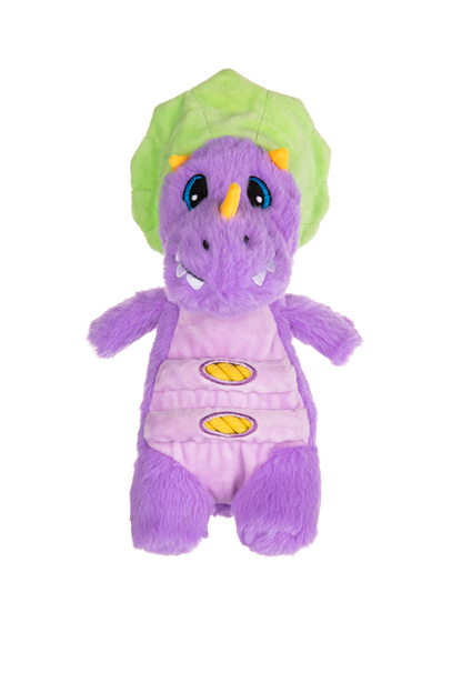 Doudou Benny le Brachiosaure Violet