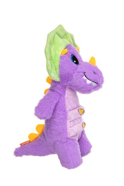 Doudou Benny le Brachiosaure Violet