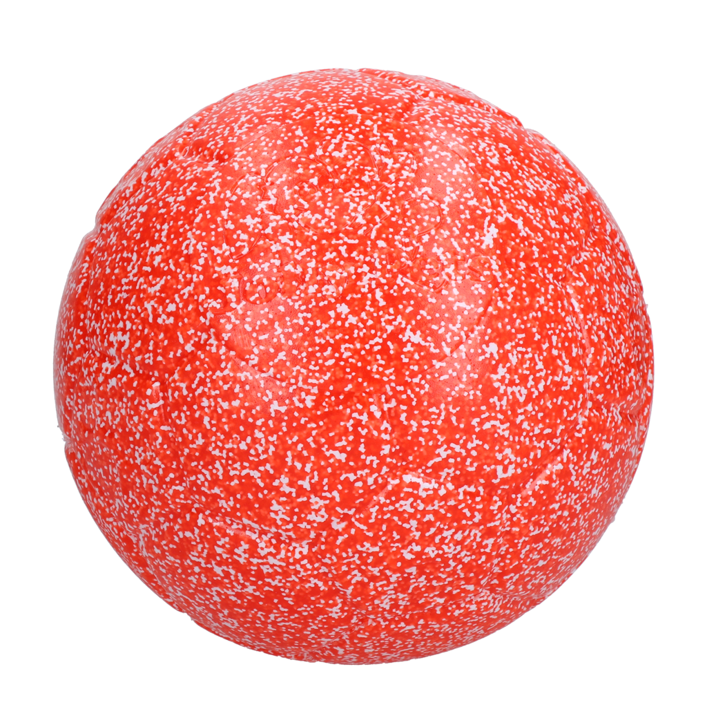 Ballon de Football Orange Blanc - Taille L