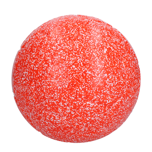 Ballon de Football Orange Blanc - Taille L