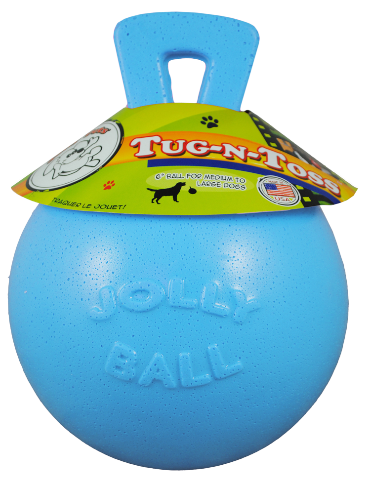 Balle Tug-n-Toss Myrtille M 15 cm