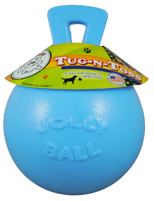Balle Tug-n-Toss Myrtille M 15 cm