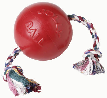Balle avec Corde Rouge S 10 cm