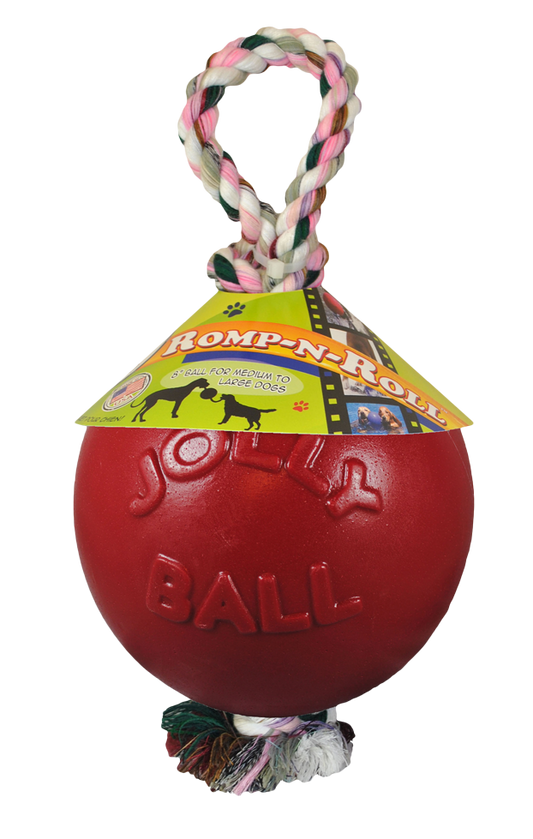 Balle avec Corde Rouge L 20 cm