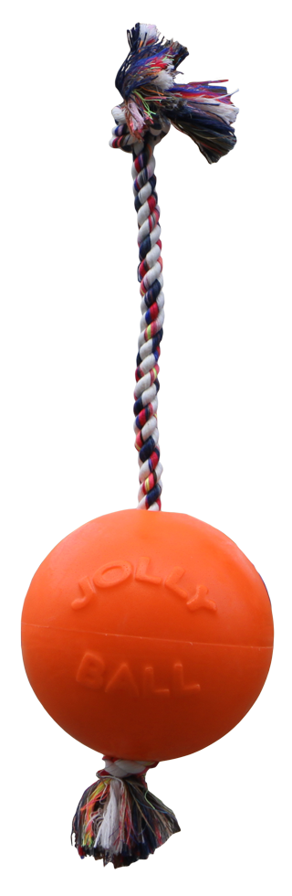 Balle avec Corde Vanille L 20 cm
