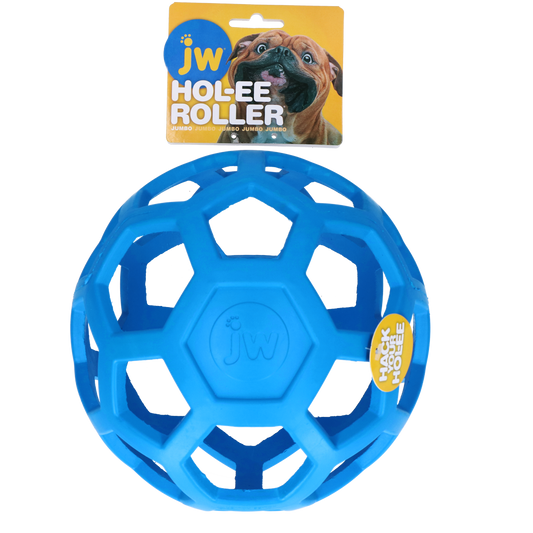 Balle Hol-ee Roller Bleue - Taille Jumbo