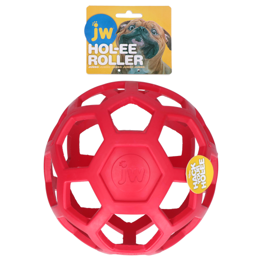 Balle Hol-ee Roller Rouge - Taille Jumbo