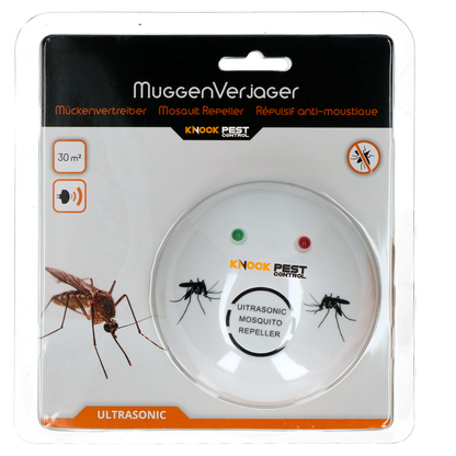 Répulsif Anti-Moustiques à Ultrasons - 30 m²