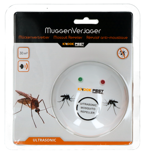 Répulsif Anti-Moustiques à Ultrasons - 30 m²