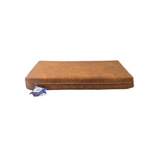 Orthopedic Bed Mellow Mattress M Cognac