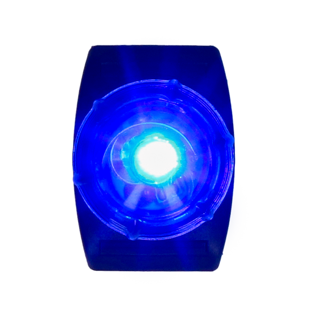 Lumière de Sécurité Bleue - Clip Collier