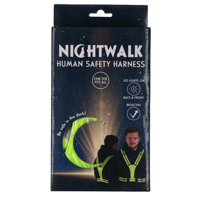 Gilet de Sécurité Lumineux Jaune - LED