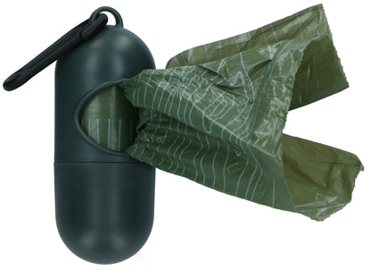 Distributeur Plastique + 15 Sacs Biodégradables Lavande