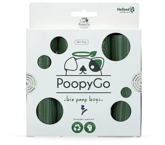 Lavender Biodegradable Poop Bags - 120 pcs