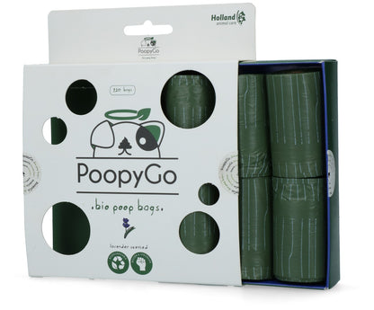 Sacs à Crottes Biodégradables Lavande - 120 pcs