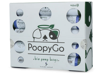 Sacs à Crottes Biodégradables Lavande - 15 pcs