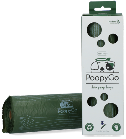 Sacs à Crottes Biodégradables Lavande - 300 pcs
