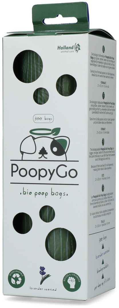Sacs à Crottes Biodégradables Lavande - 300 pcs