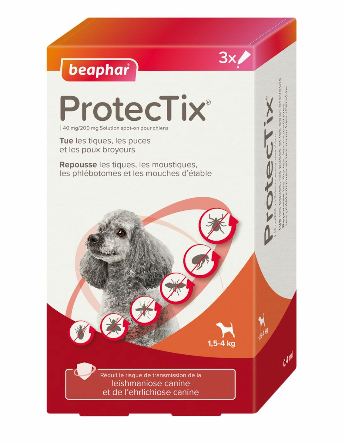 Protectix® Spot-On – 3 pipettes antiparasitaires