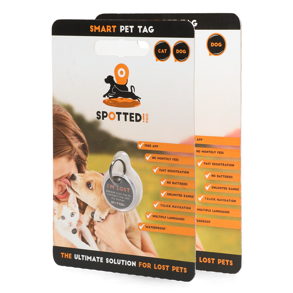 Connected Dog & Cat Tag - Size M