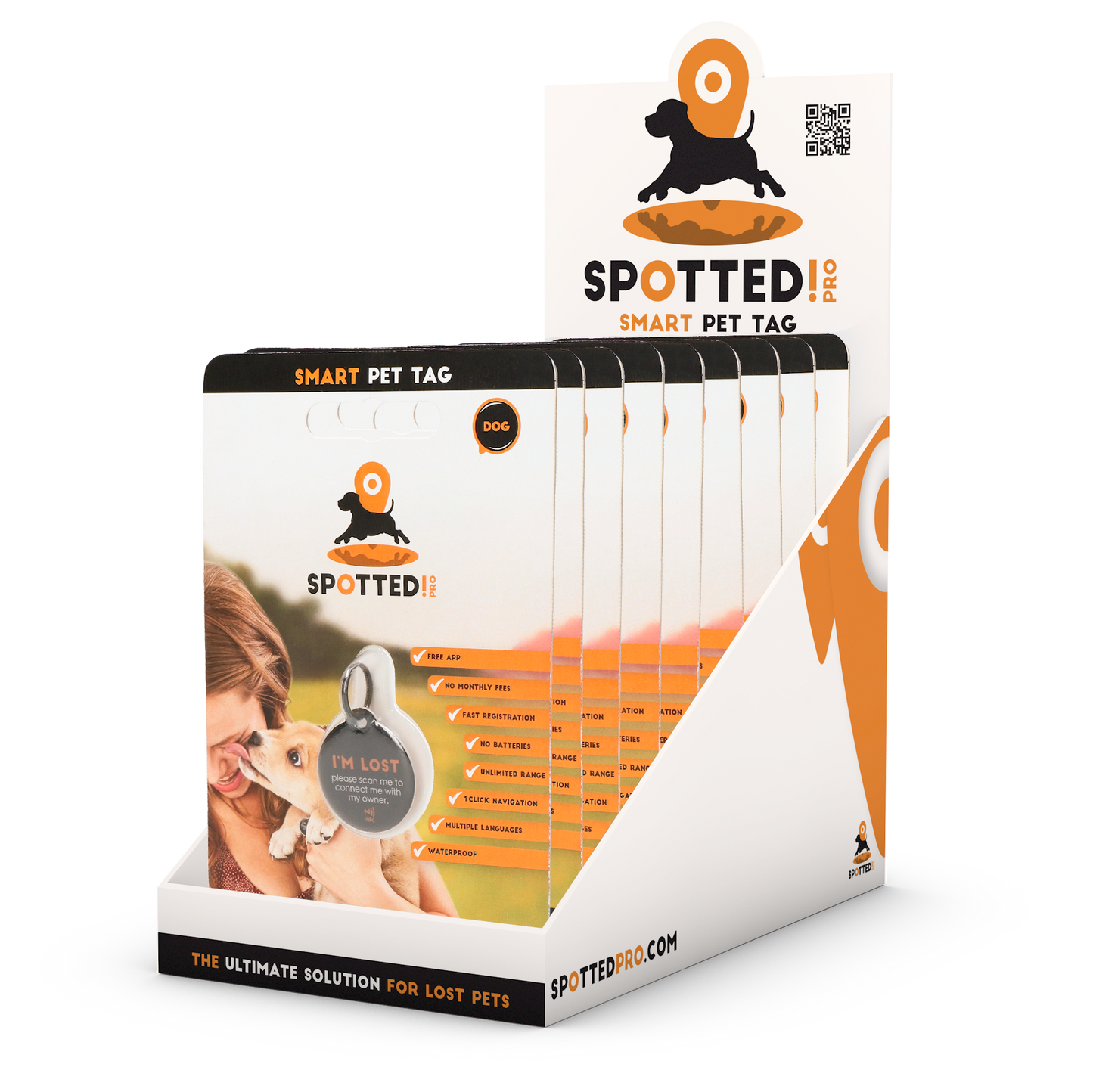 Connected Dog & Cat Tag - Size M