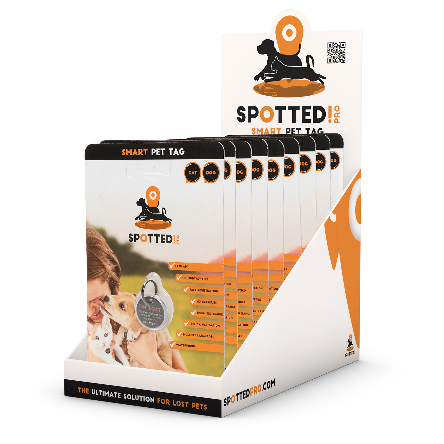 Connected Dog & Cat Tag - Size S