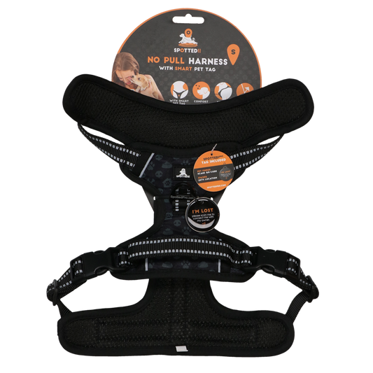 Harnais Anti-Traction Gris Foncé - Taille S