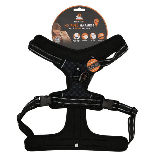 Harnais Anti-Traction Gris Foncé - Taille XL