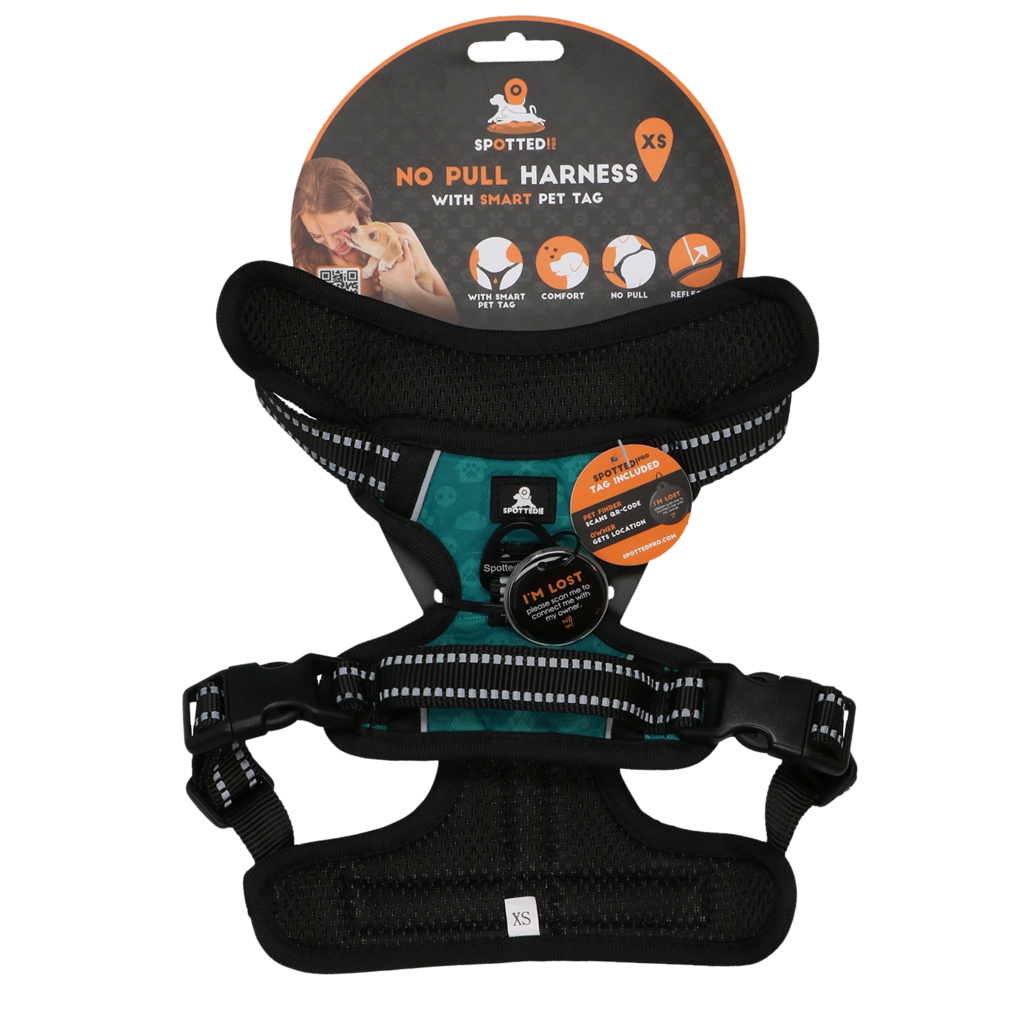 Harnais Anti-Traction Vert - Taille XS