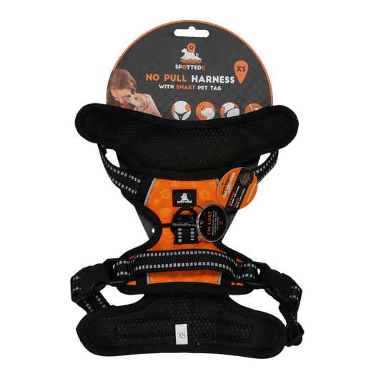 Harnais Anti-Traction Orange - Taille XS