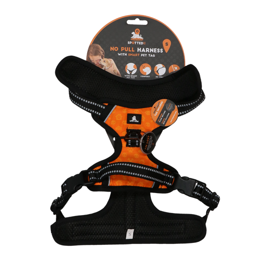 Harnais Anti-Traction Orange - Taille S